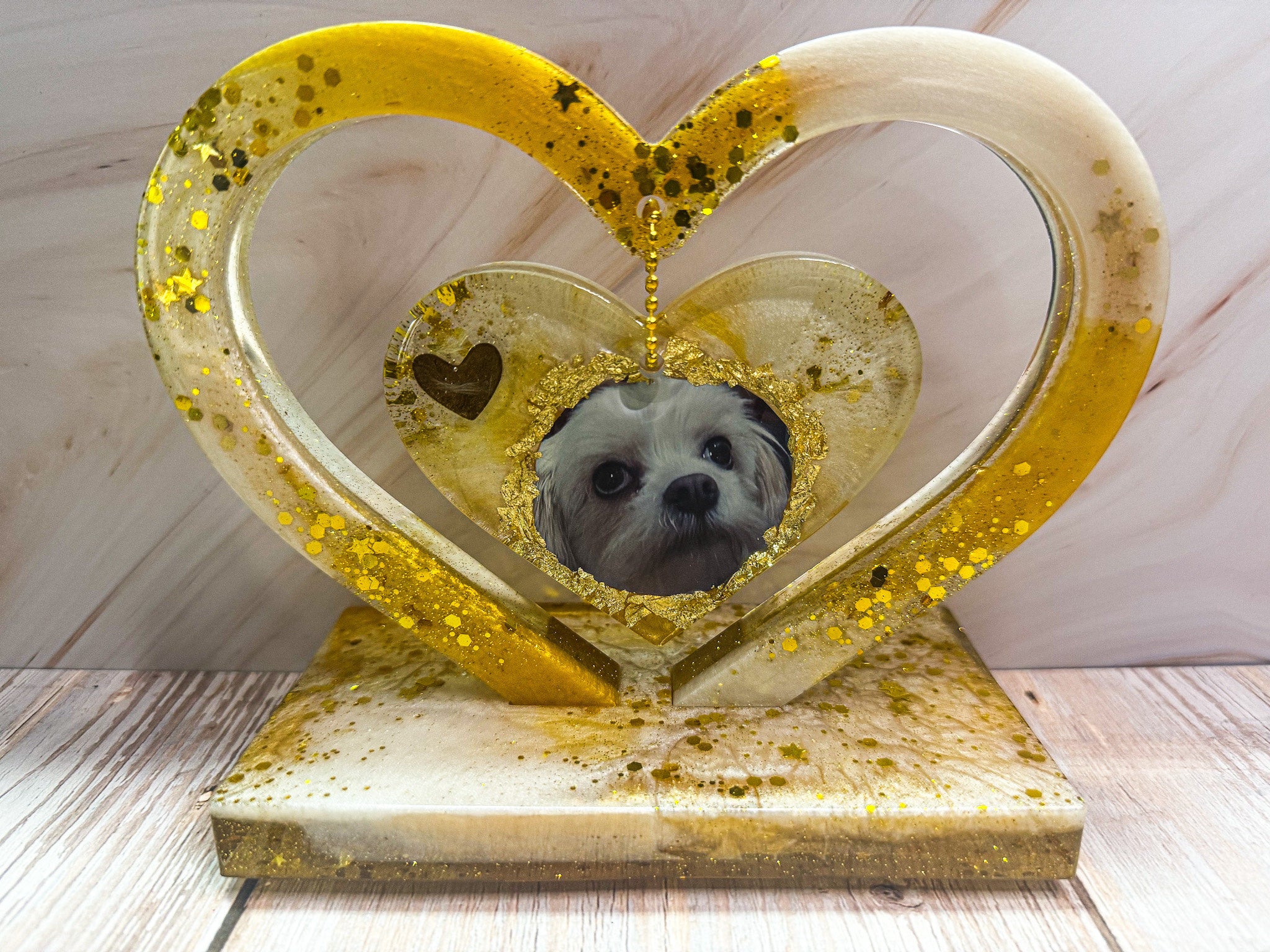 Herzchen Erinnerungsstück  "Tiere" mit Anhänger