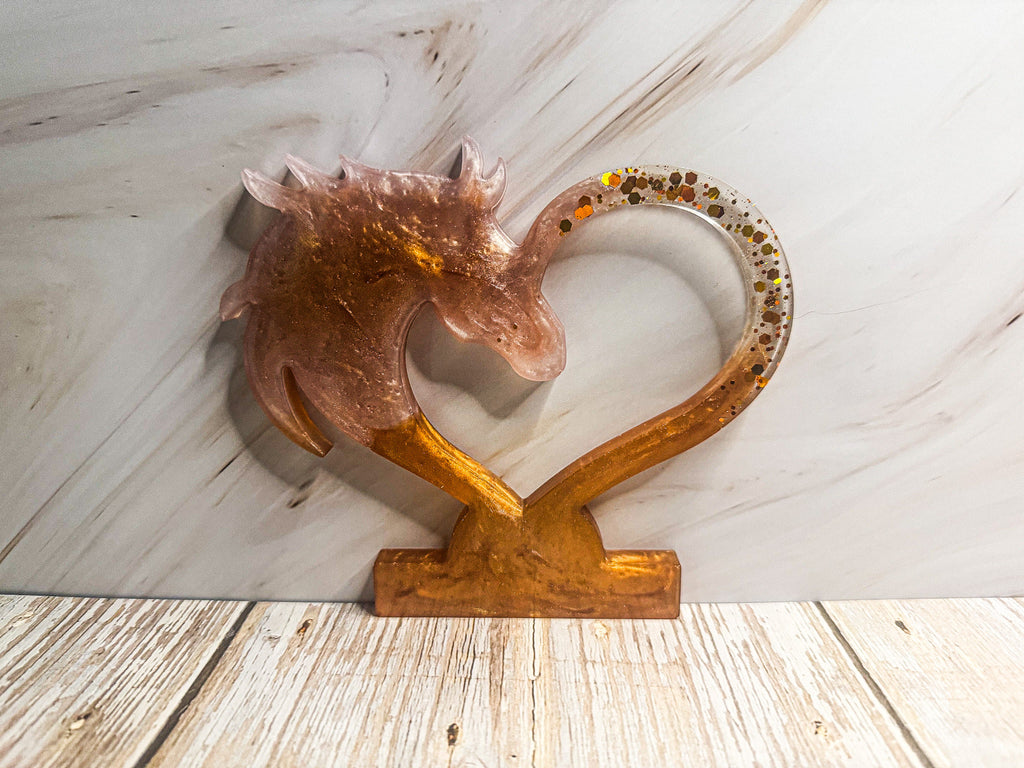 Herz mit Pferdemähne