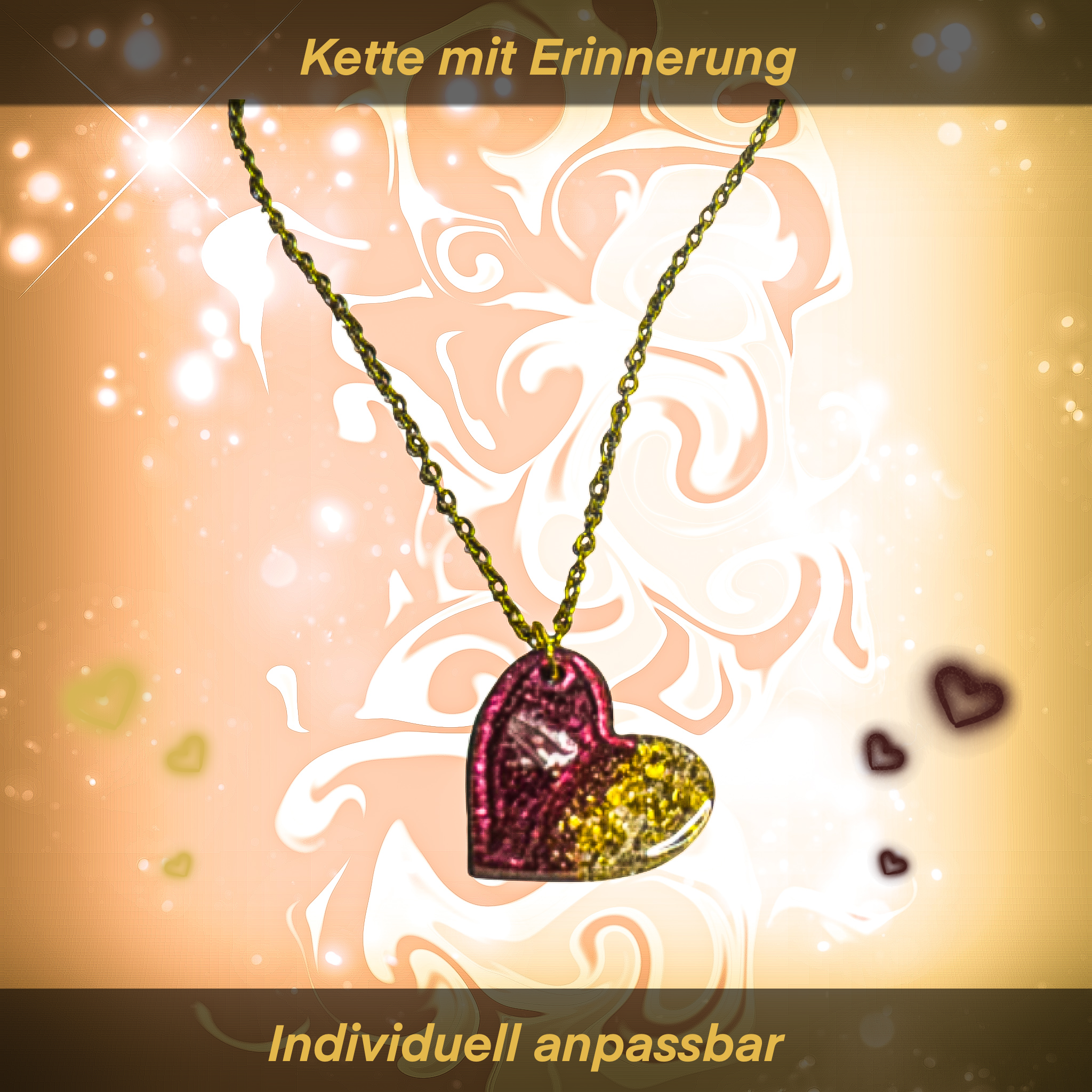 Herzkette mit Erinnerung