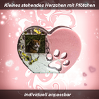 Kleines stehendes Herzchen mit Pfötchen