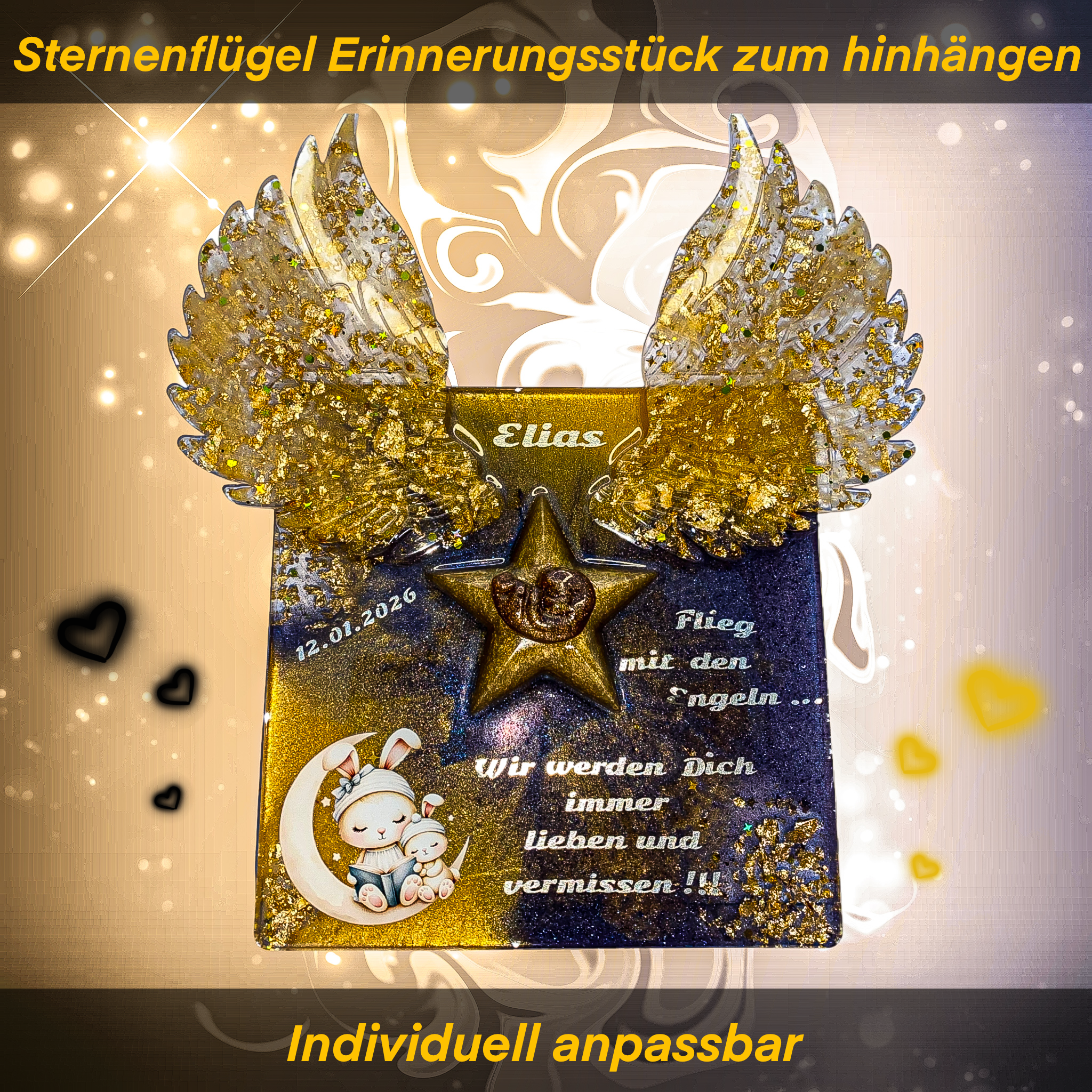 Sternenflügel Erinnerungsstück zum hinhängen