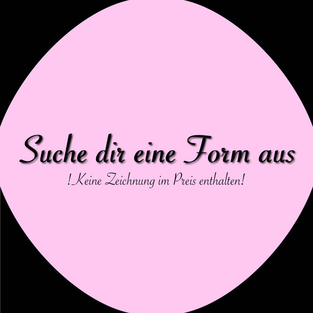 Erinnerungszeichnung - Form selber aussuchen