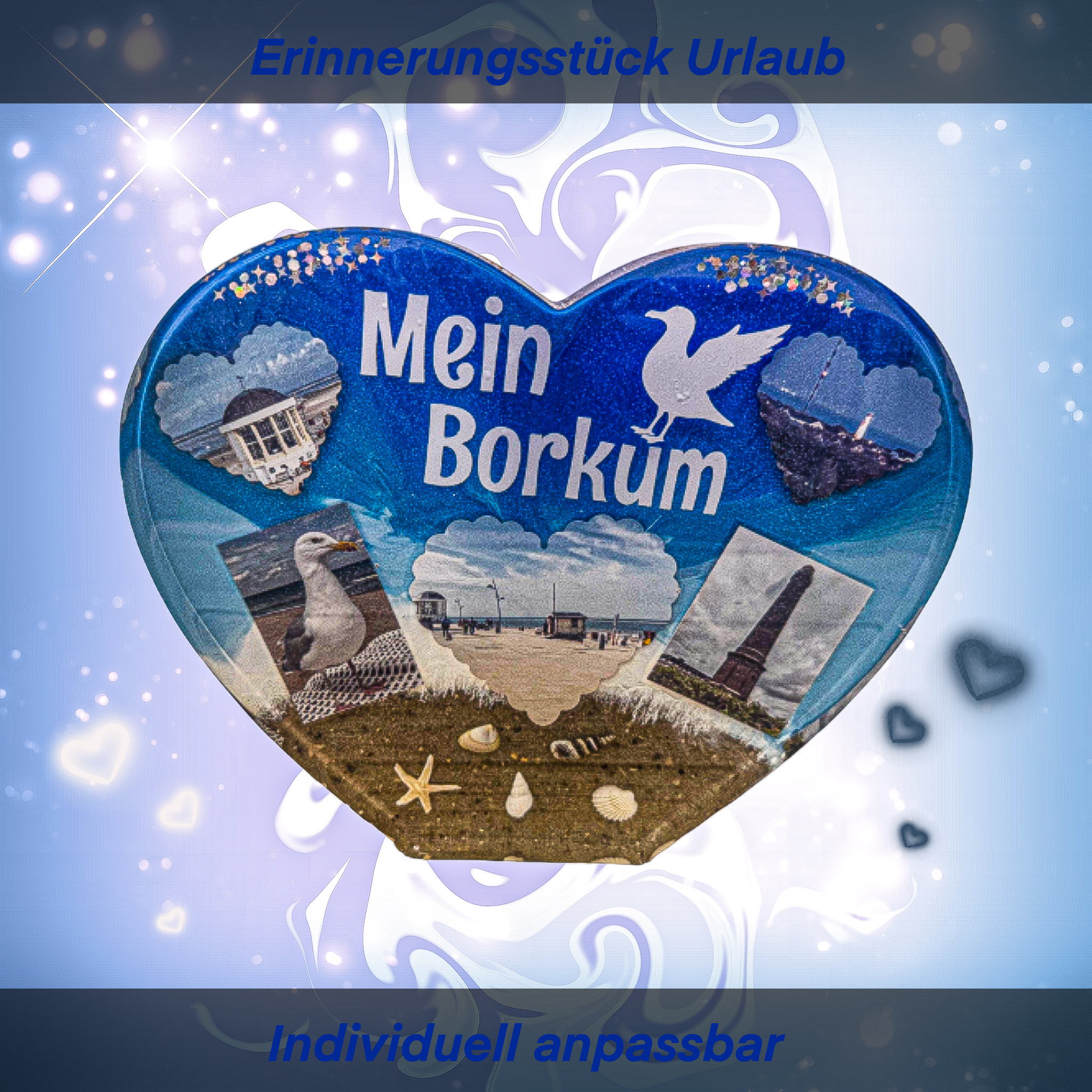 Erinnerungsstück "Urlaub im Herzen"