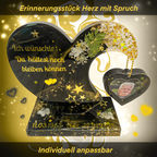 Erinnerungsstück "Herz mit Spruch"