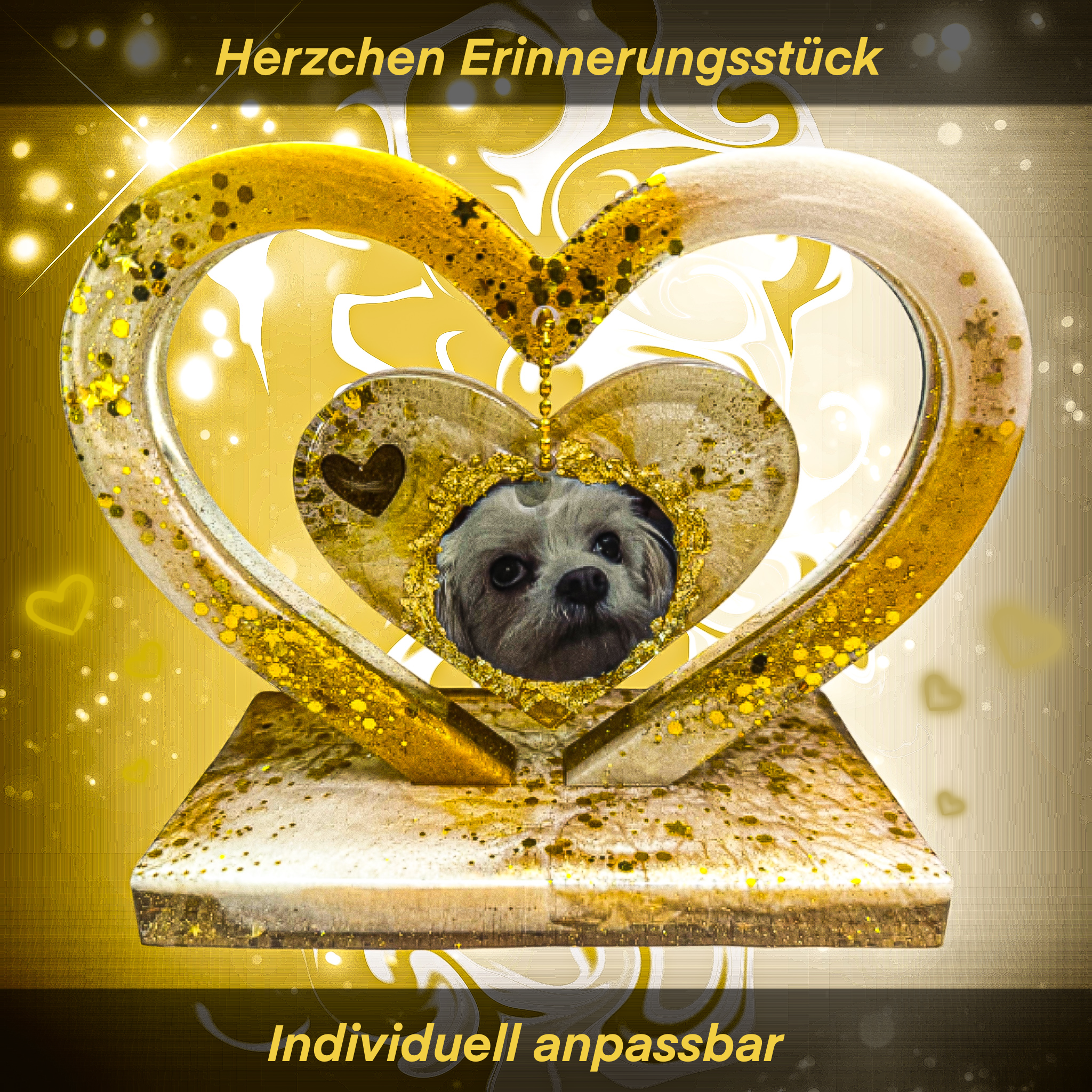 Herzchen Erinnerungsstück mit Anhänger