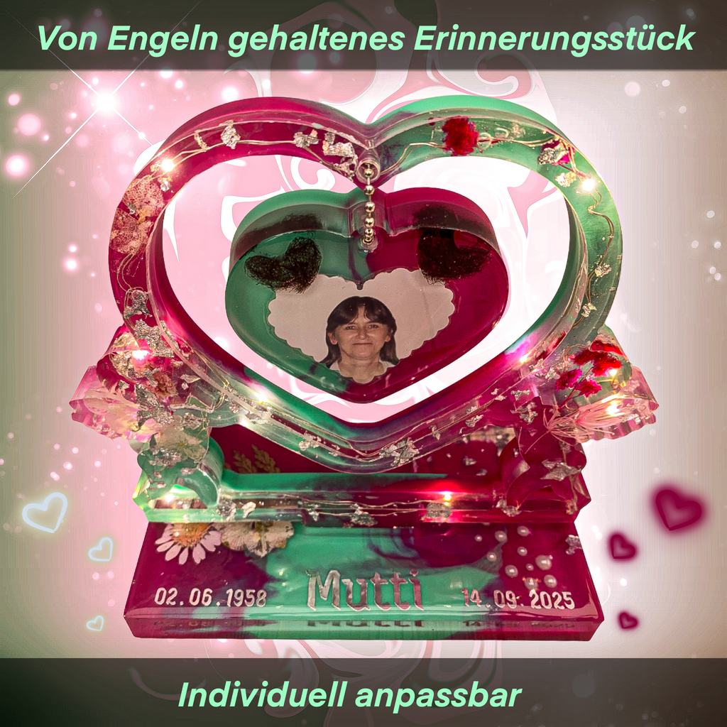 Von Engeln gehaltenes Erinnerungsstück