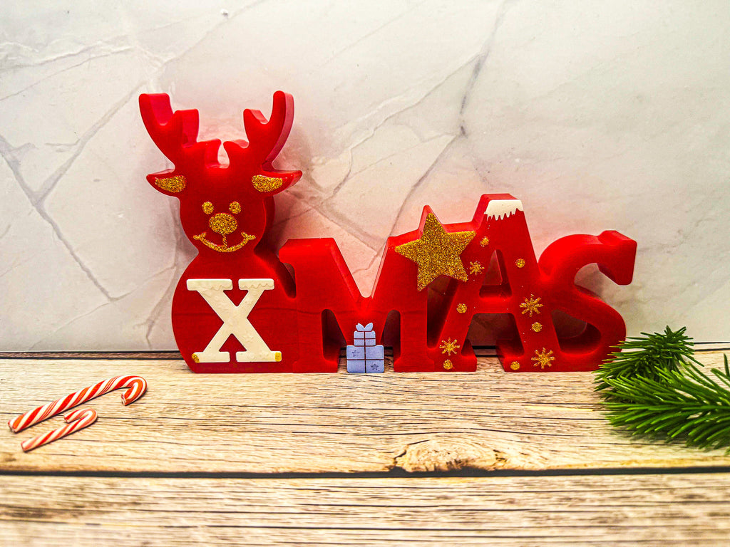 Weihnachtsschild Groß